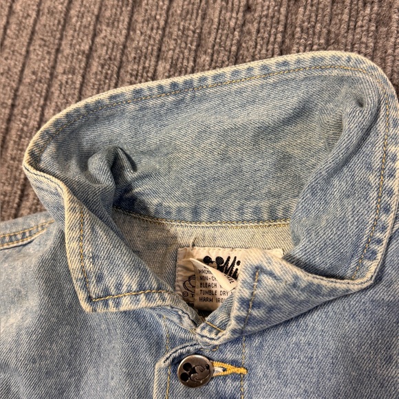Vintage Mickey & Co. by Jerry Leigh Denim Jacket Medium - Picture 7 of 9